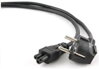 Gembird GEMBIRD Kabel napájecí 230V pro NTB 1,8m (3pin, Schuko, trojlístek)
