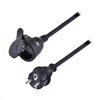 Solight Spojka 5m IP44, 3 x1,5mm2, guma