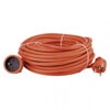 EMOS Predlžovací kábel – spojka, 20m, 3× 1,5mm, oranžový