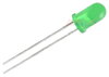 LED 12V 5mm zelená 90mCd