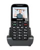 Evolveo EVOLVEO EasyPhone XD, mobilní telefon pro seniory s nabíjecím stojánkem (černá barva)