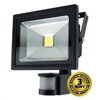 Solight Solight LED venkovní reflektor, 20W, 1600lm, AC 230V, černá, se senzorem