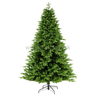 home KMF 6/240 vianočný stromček s integrovaným LED osvetlením, 2,4 m, teplá biela/farebná