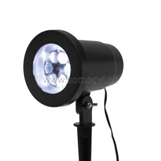 home LED projektor, svetelný efekt snehovej vločky, 230V