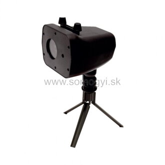 home DL IP 5 laserový/LED projektor s vymeniteľnými filmami, červená/zelená