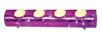 home TLH 33/PL LED svietiaci stolový svietnik, 33 cm, studená biela