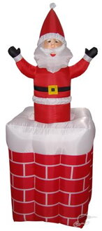 Santa nafukovací 120cm komín