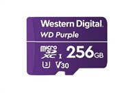 Western Digital WD MicroSDXC karta 256GB Purple WDD256G1P0A Class 10 (R:80/W:50 MB/s)