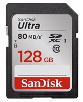 Sandisk SanDisk SDXC karta 128GB Ultra (80 MB/s Class 10 UHS-I)