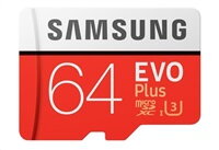 Samsung Samsung Micro SDXC karta 64GB EVO Plus (Class 10 UHS-I) + SD adaptér