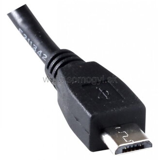 SAL Nabíjací kábel, micro USB, 1m