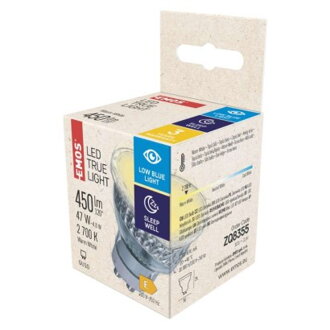 EMOS LED žiarovka True Light, 4,8 W, ZQ8355