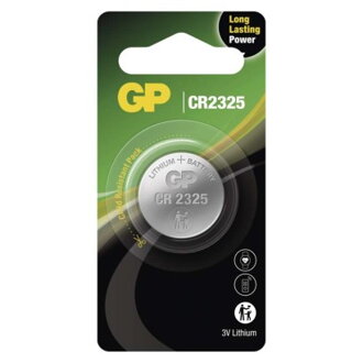 GP Lítiová gombíková batéria CR2325