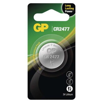 GP Lítiová gombíková batéria CR2477