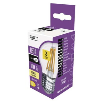 EMOS LED žiarovka Filament Mini Globe 6 W, ZF1140