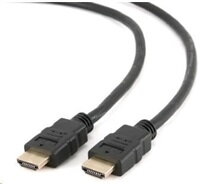 Gembird Kabel HDMI - HDMI 4,5m (v1.4, 3D, zlacené kontakty, stíněný)