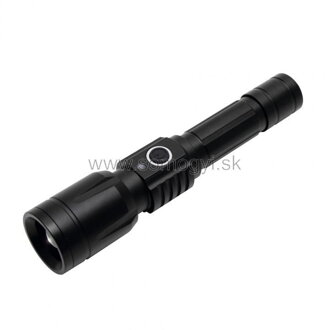 Nabíjateľné LED batériové svietidlo, zoom, 250 lm