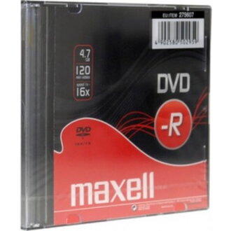 Maxell DVD-R slim 4,7GB 16X