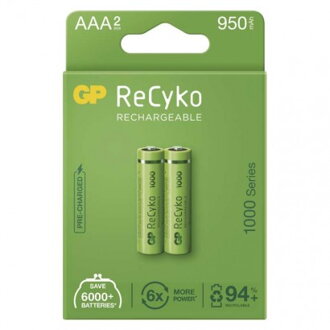 GP Batteries Nabíjacia batéria GP ReCyko 1000 (AAA) 2 ks