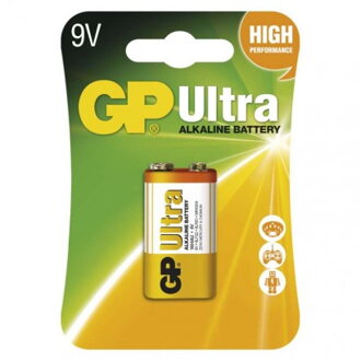 GP Batteries Alkalická batéria GP Ultra 6LF22 (9V)