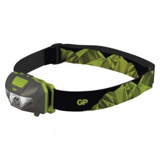 EMOS LED čelovka GP CH32, 80 lm, 30m, 3× AAA