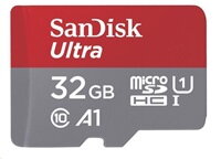 Sandisk Karta MicroSDHC 32 GB Ultra (120 MB/s, A1 Class 10 UHS-I ) + adaptér