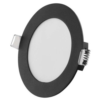 EMOS Lighting LED vstavané svietidlo NEXXO, kruhové, čierne, 7W, CCT