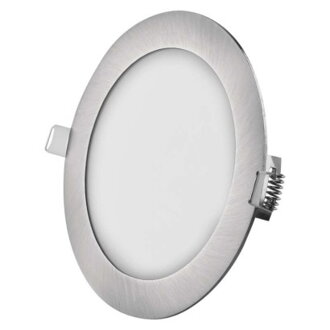 EMOS Lighting LED vstavané svietidlo NEXXO, kruhové, strieborné, 12W, CCT