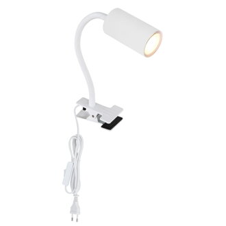 GLOBO ROBBY stolná lampa s klipom 57911KW