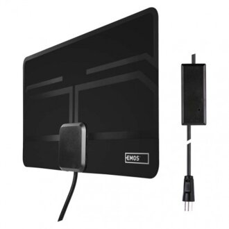 EMOS Izbová anténa EM-9023, 0–25 km DVB-T2