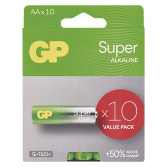 GP Alkalická batéria GP Super LR6 (AA) 10ks