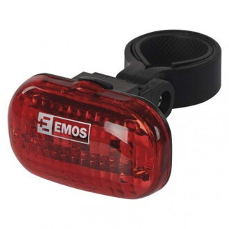EMOS LED zadné svietidlo na bicykel P3910 na 2× AAA, 2 lm