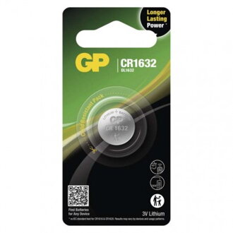 GP Lítiová gombíková batéria GP CR1632