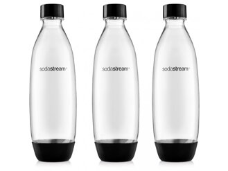 Sodastream fľaša fuse TriPack 1l / B&W