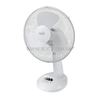 home Stolný ventilátor, 30 cm, 40 W, biela