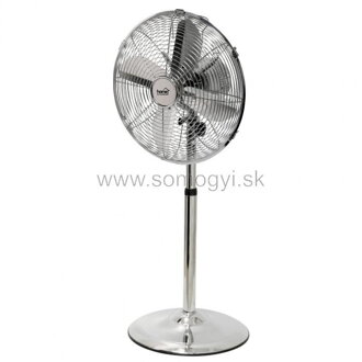 home Kovový stojanový ventilátor, 30 cm, 50 W, max. 1,2 m