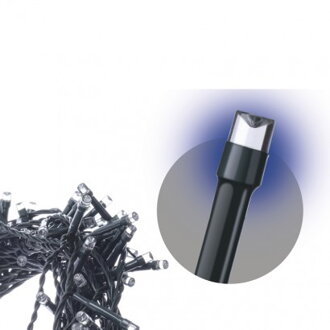 EMOS D1AB01 Standard LED spojovacia vianočná reťaz, 10 m, modrá