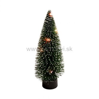 home KMF 30 LED vianočný stromček, 30 cm, teplá biela/ farebná
