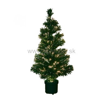 home KIX 80/WH stromček s optickými vláknami, 80 cm, studená biela