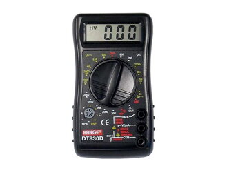 Multimeter DT830D RANGE
