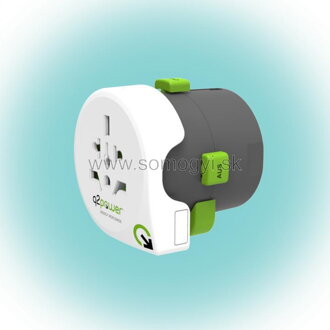 Q2 power Cestovný adaptér "Qdapter"