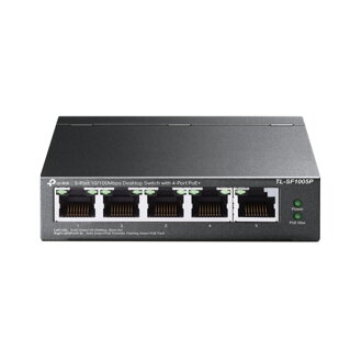 TP-link TP-Link TL-SF1005P [Stolní switch s 5 porty 10/100 Mb/s, 4 porty mají PoE]