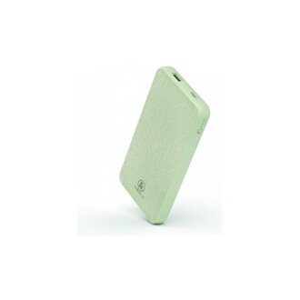 Hama Fabric 10, powerbanka, 10000 mAh, textilné prevedenie, bledozelená