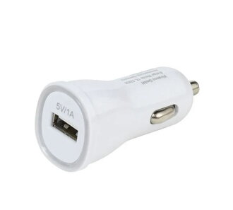 Vivanco Univerzálny USB adaptér do auta 1A, biela