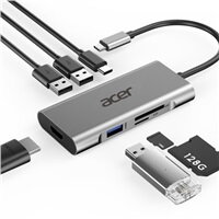 Acer HP.DSCAB.008 Multiportový HUB USB-C