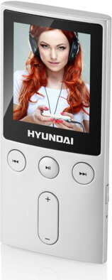 Hyundai MPC 501 GB8 FM S MP3 prehrávač, strieborný