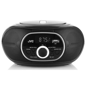 JVC RD-E221B Rádioprijímač S CD