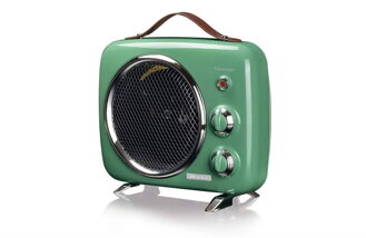 Ariete 808/04 Vintage Fan Heater, zelený