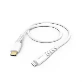 Hama USB-C Lightning nabíjací/dátový kábel pre Apple, 1,5 m, biely