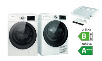Set Whirlpool W6X W845WB EE + W7 D84WB EE + medzikus 